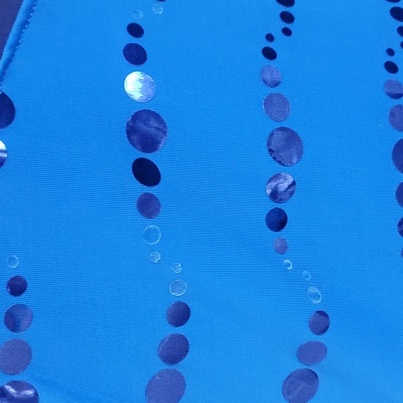 Blue Sparkle Tennis/Pickleball Dress - Picture 4 of 7